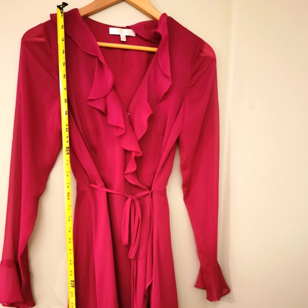NWOT wayf women's fushia dress size S